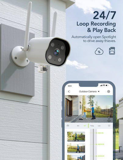 Victure PC770 Videocamera di sicurezza per esterni (Osaio APP)