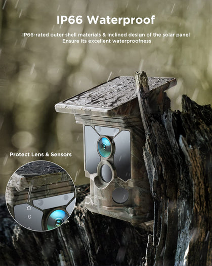 CY95 Full HD 4K 40MP Telecamera da caccia Wlan con scheda SD