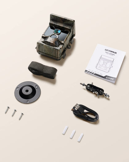 CY95 Full HD 4K 40MP Telecamera da caccia Wlan con scheda SD